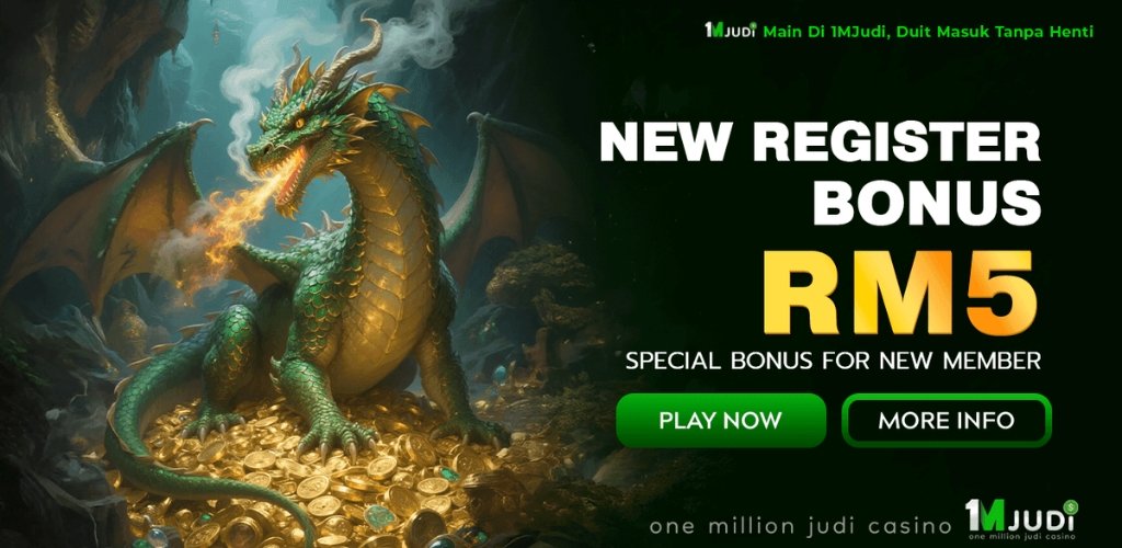 1MJUDI Free Credit New Member RM5